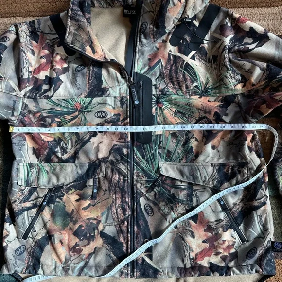 Rivers West Waterproof Camo Coat Men’s XL - Picture 13 of 16